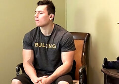 Active Duty: Big Dick Stroking from Behind