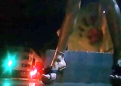 FerLaFemme - Oiled legs on citynight