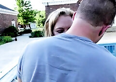 Jess Mature Wife Fucked Poolside