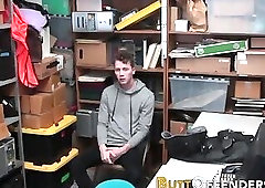 Delinquent teen gets gay anal fuck