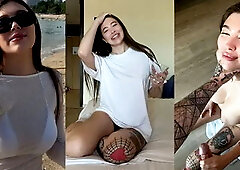 Pov Stranger on a Public Beach Invited to Her Hotel / Riding My Cock Hard