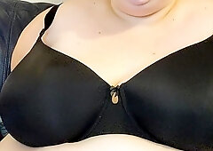 Chubby Brunette Big Boobs Dildo Masturbation