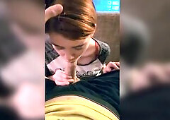 Ever wonder what it's like to have a real amateur teen eagerly worshiping your hard schlong? Well, have a fun watching a real amateur eighteen-ye