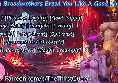 Two Futa Broodmothers Breed You Like A Good Puppy [asmr] [tftf4a]