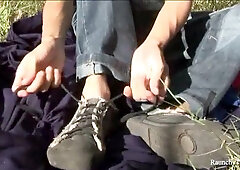 RaunchyTwinks Video: Naughty David Loves Jerking Off