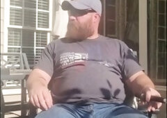 Obese, fur covered, cigar bear