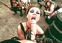 XXX Mad Max parody with one man and multiple thick sluts