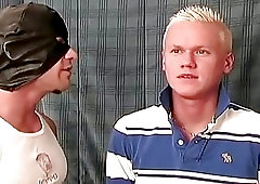 Older gay guy enjoys fucking this hot blonde twink