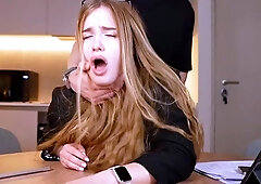 Comatozze Uma North - Fansly - Big Tit Young Secretary