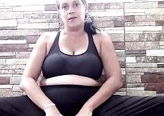 Caught Gerald sneaking and sniffing my underclothing once more. Time to tease and make him cum out of touching me but seeing it all. Hopefully next ti