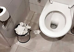 Risky Sex In Public Lavatory - Lesbo-illusion