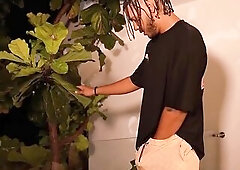 A sneaky neighbour can’t oppose peeping throughout the window when this guy spots the hawt white cutie next door getting completely destroyed by a b
