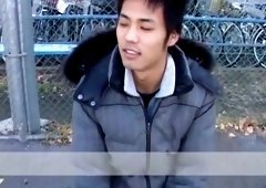Exotic Asian gay twinks in Crazy handjob, dildos/toys JAV clip