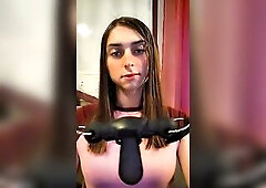 GlitterGiiiirl Takes the Hardest Gag Suddenly Drooling Like a Waterfall [Preview]