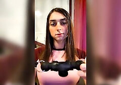 GlitterGiiiirl Takes the Hardest Gag Suddenly Drooling Like a Waterfall [Preview]