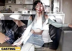 Large Ass Latin chick Teen Taut Snatch RAILED COARSE POV In Amateur Casting