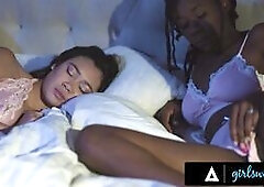 Hazel Grace and her fiancee Madi Laine are about to get married. It's their big they tomorrow and Hazel wants to take this opportunity to fuck, w