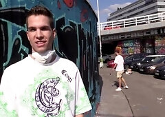 Czech Hunter: Skater plowed by big dick guy