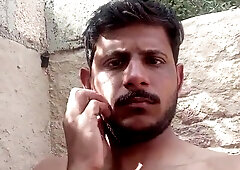 Highly Mind-blowing fellow in douche displaying his sexy figure to his worshippers