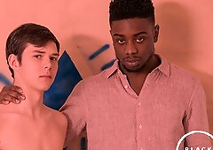 BBC dom Tyjon fucks white twink Dakota Lovell