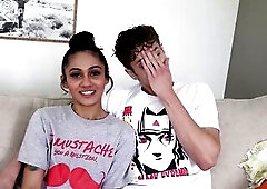 Justin Bieber looking Ass Fucks Latina Tatted Stripper. HOTTIE