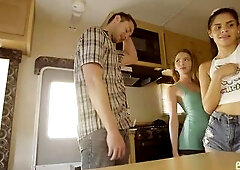 BrattySis - Hotty Smalls And Katya Rodriguez Road Journey