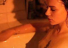 Small titted babe gives awesome blowjob