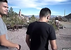 Latin gay anal sex with creampie