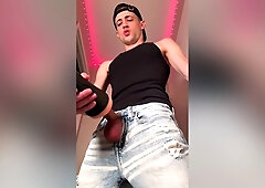 Cute Guy - Breeding My Sex Toy Ends In Big Cumshot!