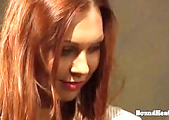 Hot Curvy Large Ass Lesbo Thrall Groaning From Domination