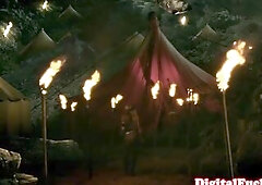 Abbey Brooks and pals take part in a a matter of joke anal pirate ship fuckfest