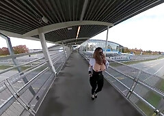 Displaying to the passengers