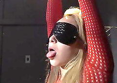 Little Blonde Bitch for Asian Mistress