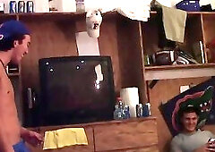 College teen assfucked in dorm room