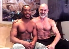 The craft of analingus featuring hairy man Tantric Fitness and Jake Waters