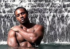 Noir Male - Twink boy finds pleasure in hard sex