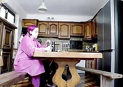 Lady Lazarus - Breasty Redhead mother I'd like to fuck with Bushy Twat Screwed Hard at Breakfast