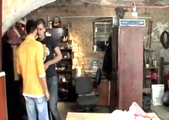 Thick Squirt from Lucky's Big Cock