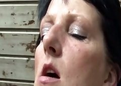 french milf cougar teacher sodomized n pussy creamed outdoor