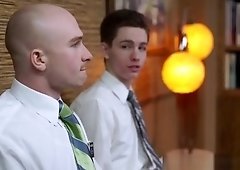 Bound gay mormon elder