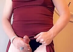 Pantyluvn sissy CUMpilation 6