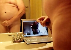 draining off to a mind-blowing pornography babe