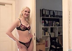 GERMAN SCOUT - Slender golden-haired Teen Daruma Rai Pickup for Casting Screw in Berlin