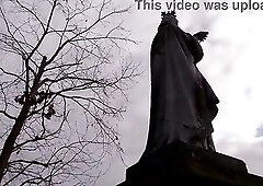 Bianca, triple trouble on webcam