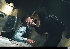 Blonde Femdom Futa Girl Filling Her Submissive Boy With Cum