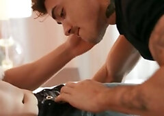 GodsOfMen.com - Inked Ashton Summers bareback doggy fucking blowjob cum