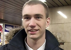 Two real hot guys in one crazy video