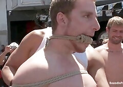 Twunk, caning, gang-fuck