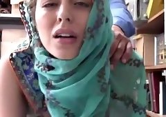 arab cutie pounded by stranger