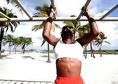 Wicked shemale gets inside to have his prick inside her